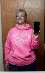 Love Lingo Positive Heart Design Unisex Hoodie