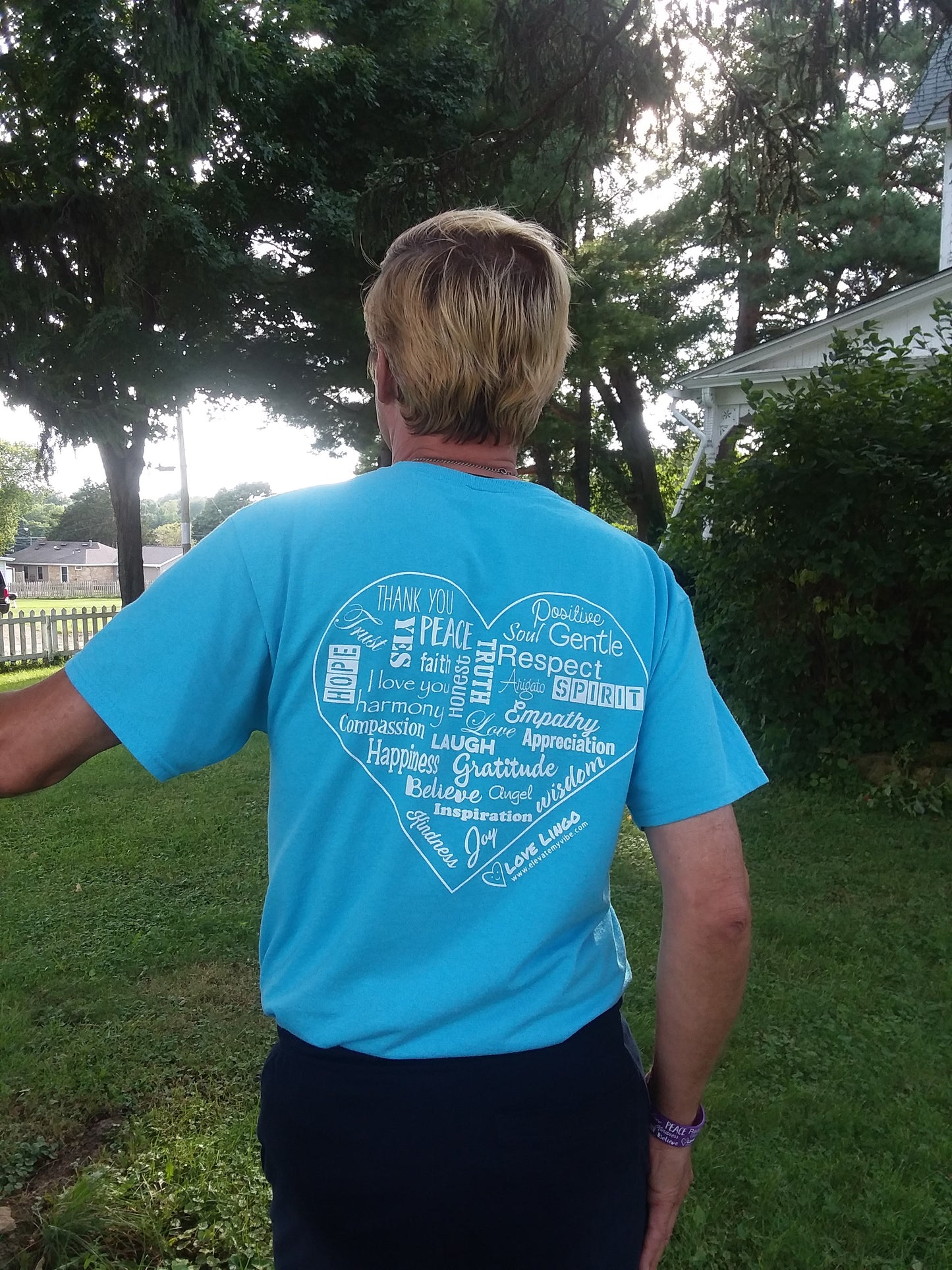 Heart Design of Love Lingo Unisex Tees in 3 Colors