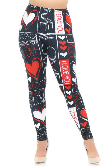 Heart and Love super soft Leggings
