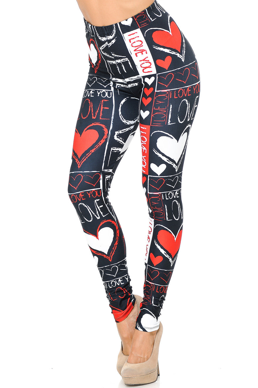 Heart and Love super soft Leggings