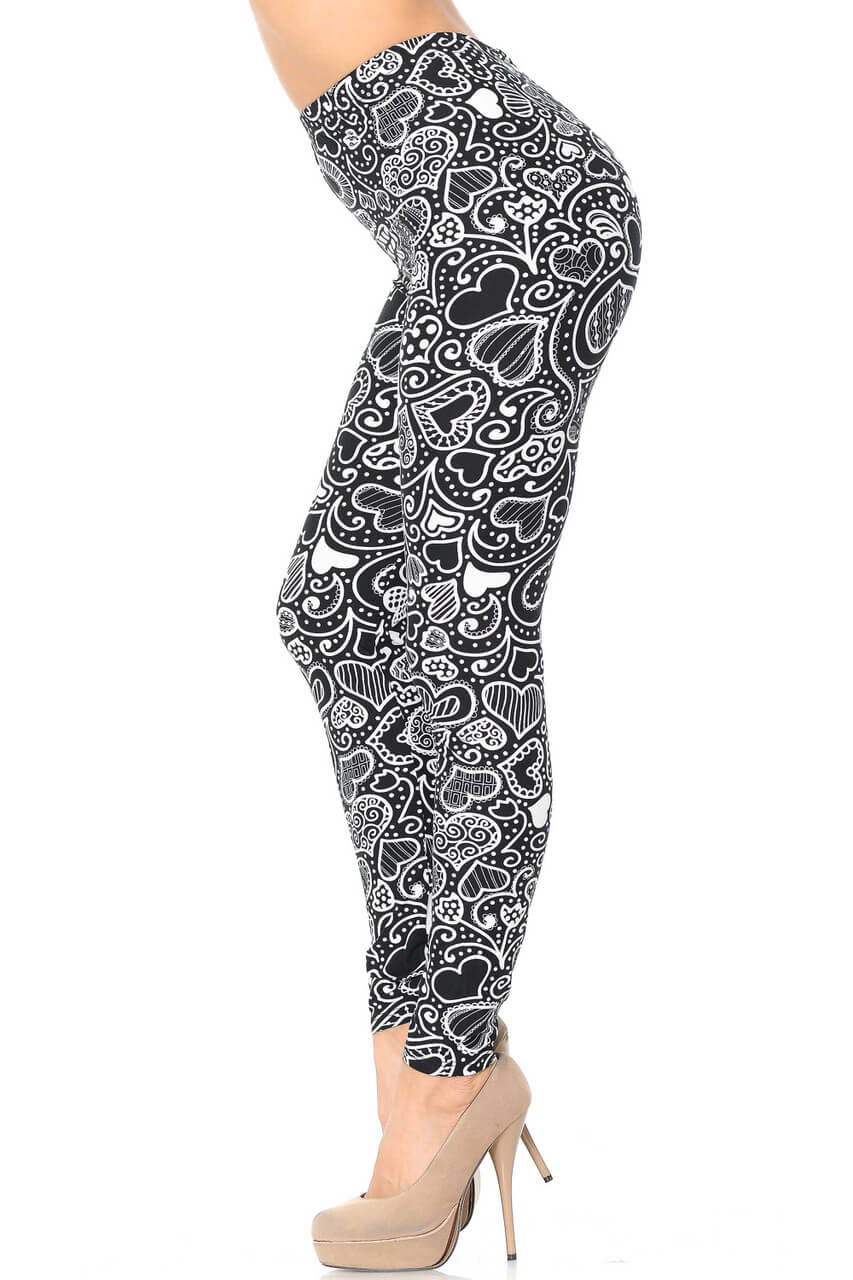 Love Lingo Endless Hearts Leggings.