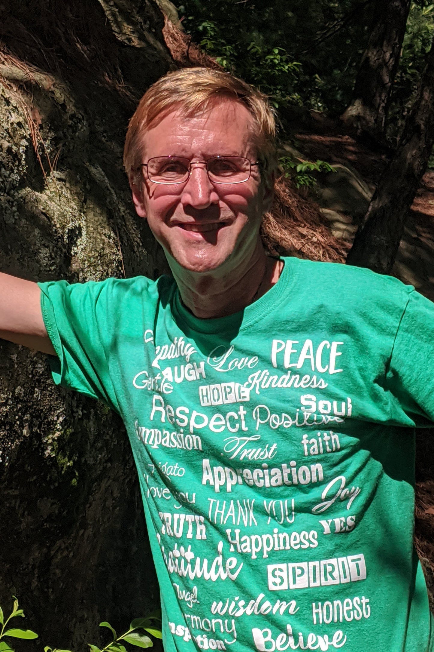 Irish Heather Green Love Lingo Unisex T-Shirt
