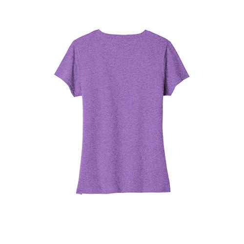 Love Lingo Team Purple Heather Ladies V-Neck