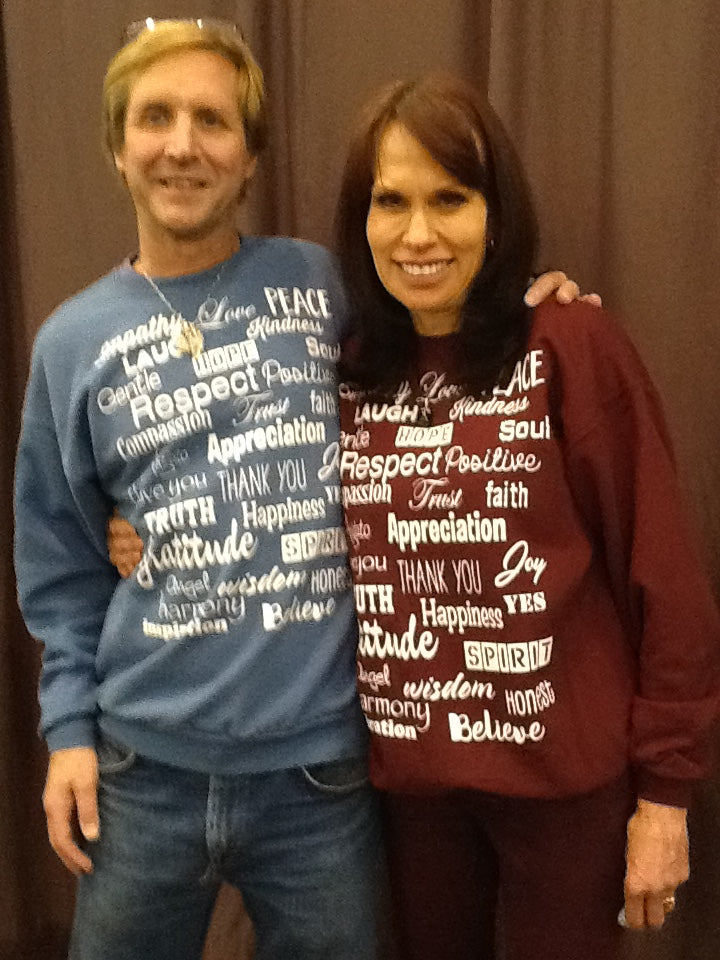 Maroon Love Lingo Unisex Crew neck Sweat Shirt