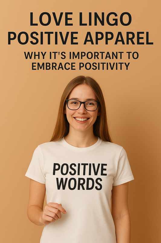 Positive t shirt in blog