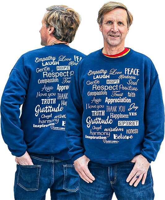 Inspirational Clothing , man wearing a sweatshirt