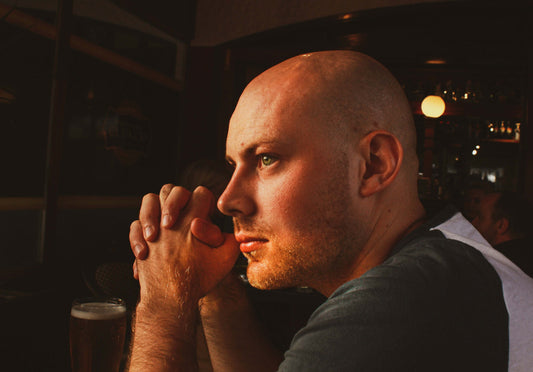 person deep in thought