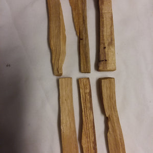 Palo Santo Smudge Sticks (Pack of 6)