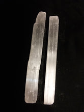 Selenite Small Sticks- Wands ( 2 pieces) Energetic Cleanser ( 2 sizes)