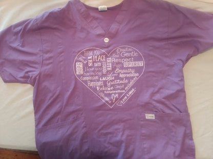 Ladies Nurses Scrubs Tops Pre-Order