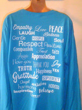 Neon Blue Heather Ladies V-neck T-Shirt