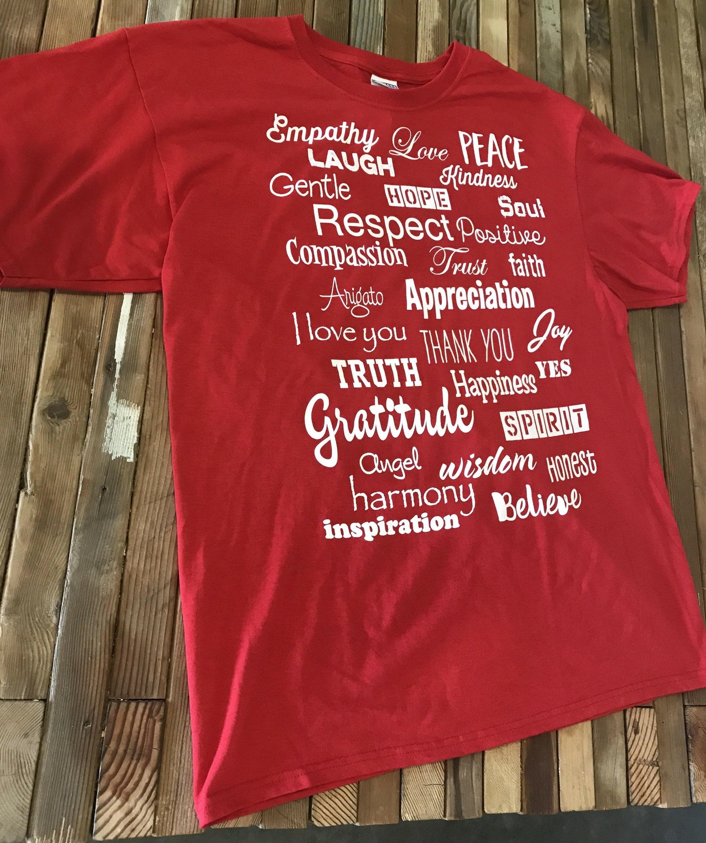 Root Chakra Red Love Lingo Classic T-Shirt