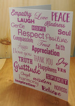 Love Lingo Thank You Card Packs (Mauve)