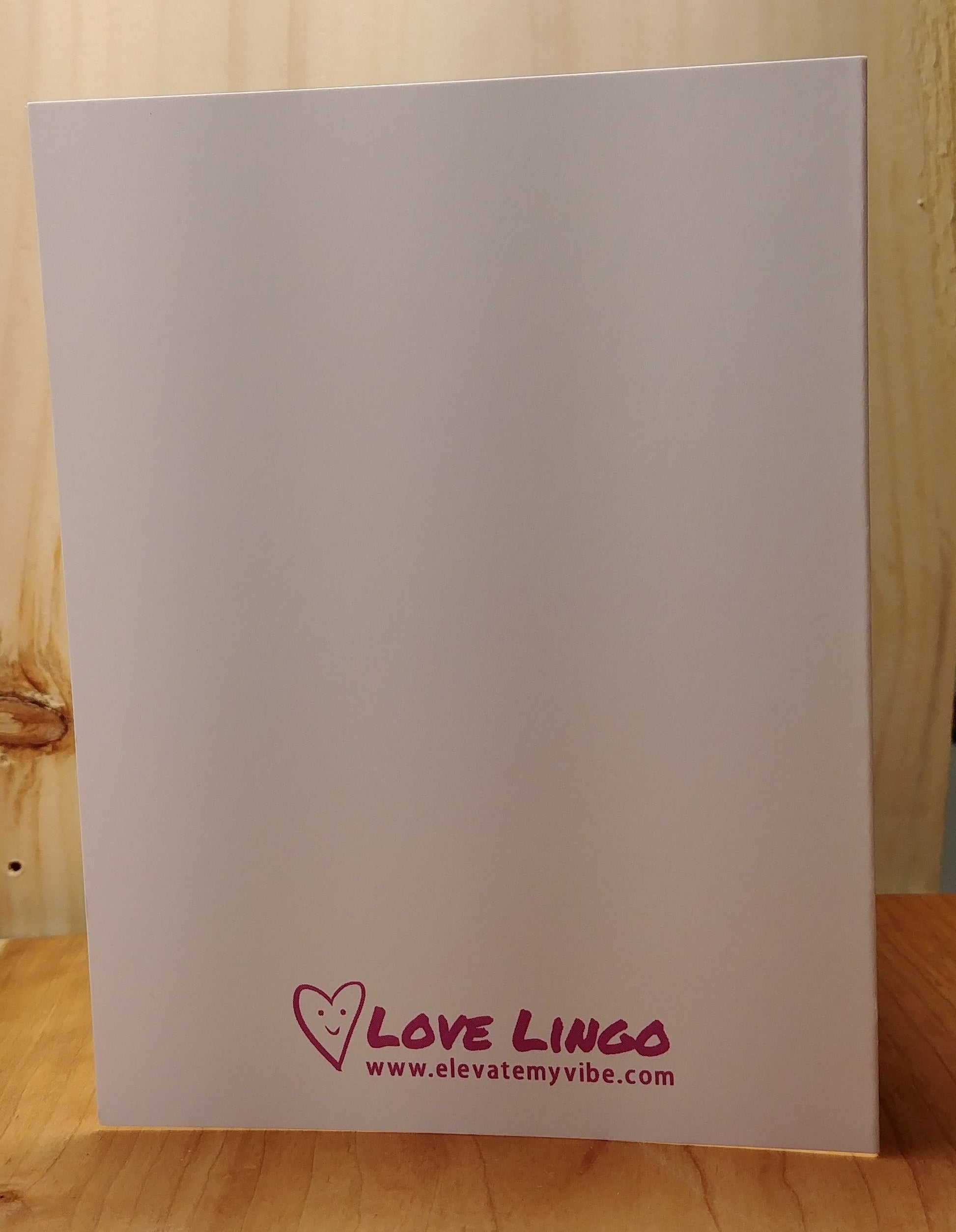 Love Lingo Thank You Card Packs (Mauve)