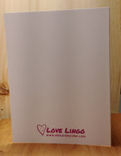 Love Lingo Thank You Card Packs (Mauve)