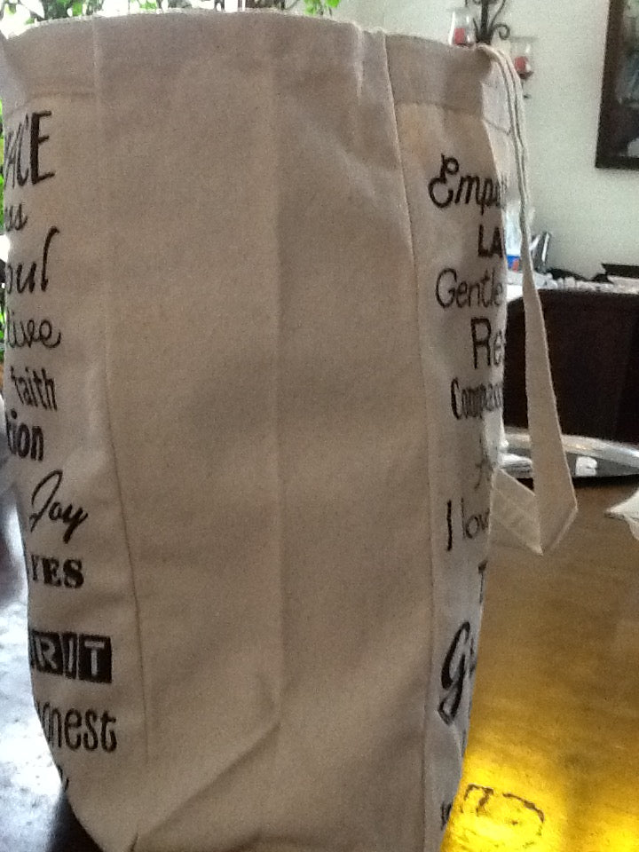 Love Lingo Canvas Tote Bag